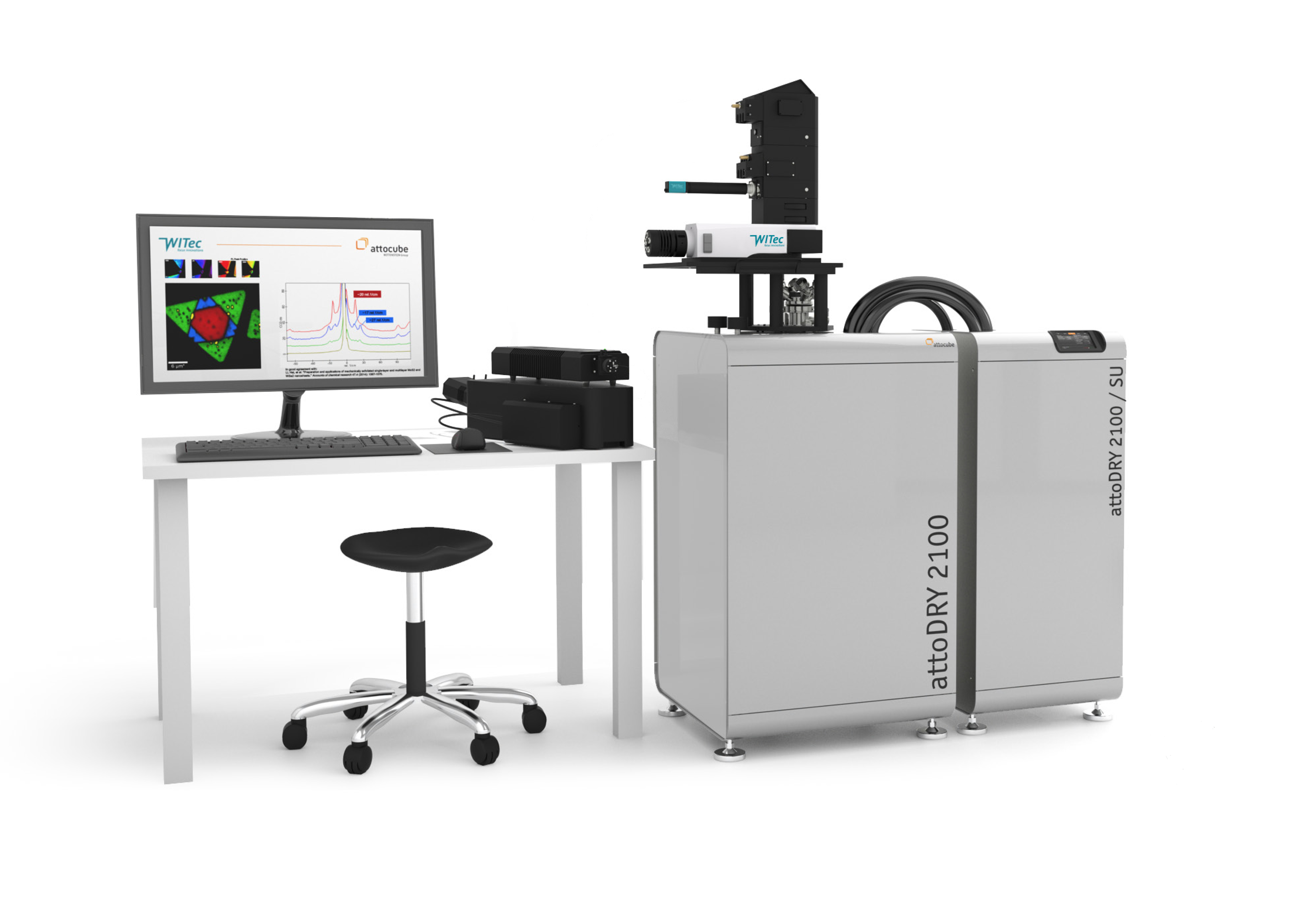 WITec cryoRaman lab setup3