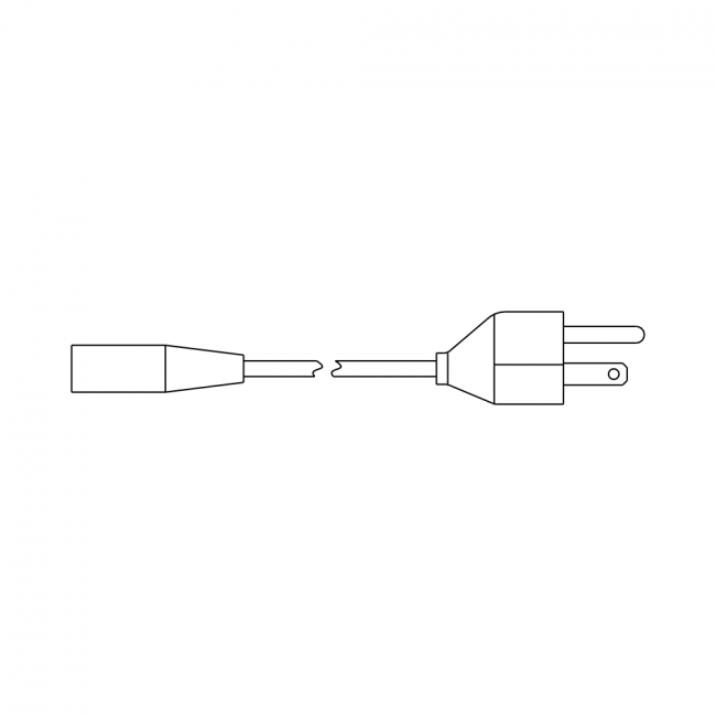 Controller – North America power cord
