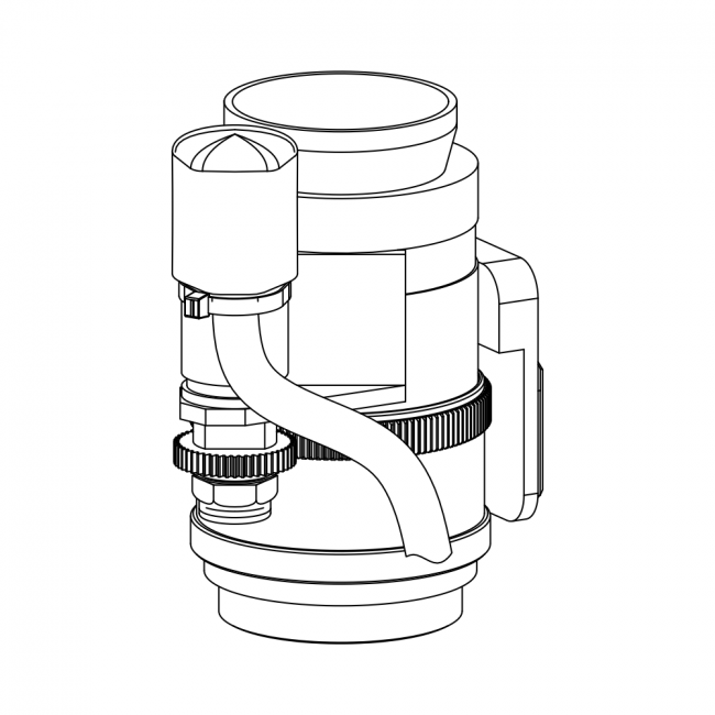 15 mm focus stepper motor