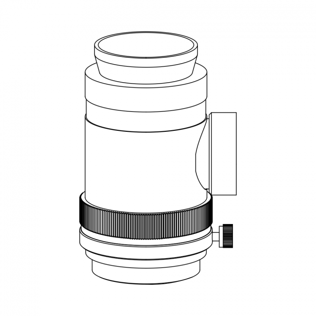 Éclairage coax 5mm focus SWIR