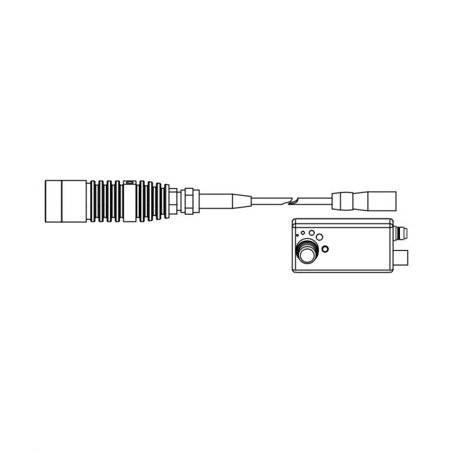 LED coax illuminator