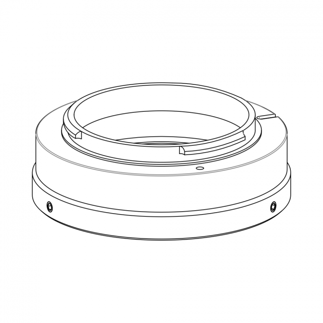 4/3 mount adapter