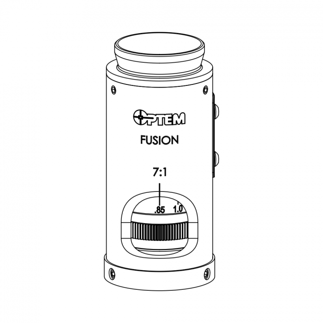 Optem Fusion 7:1 Zoom manual detent